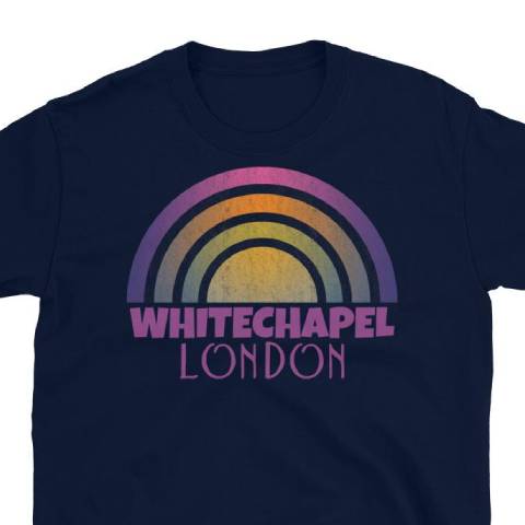 London retrowave and vaporwave t-shirts by BillingtonPix