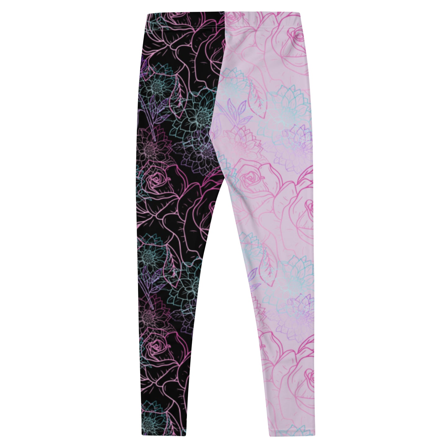 Leggings, Pastel Goth Floral