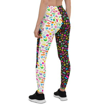 Leggings, Rainbow Clowncore