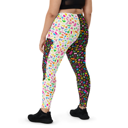 Leggings, Rainbow Clowncore