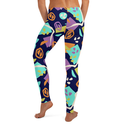 Leggings, Memphis Shapes