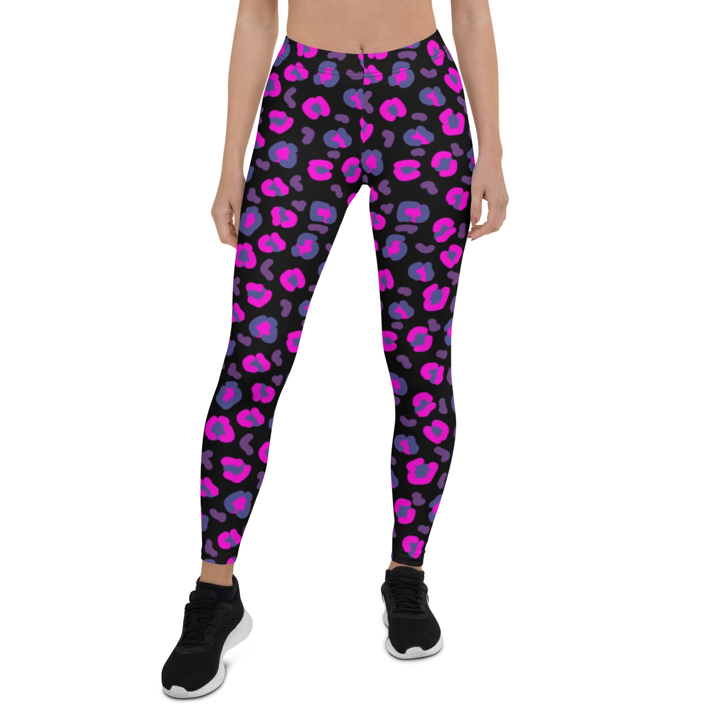 Leggings, Leopard Skin Purple