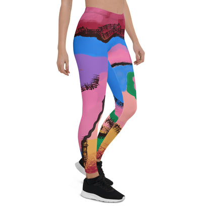 Leggings, Abstract Art