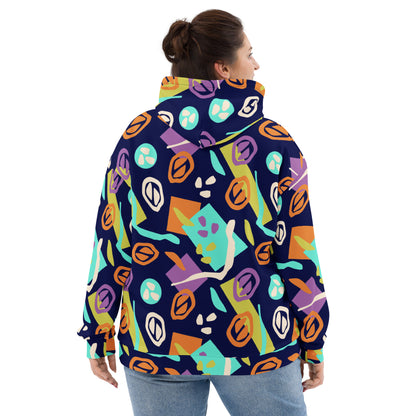 Unisex Hoodie Memphis Shapes