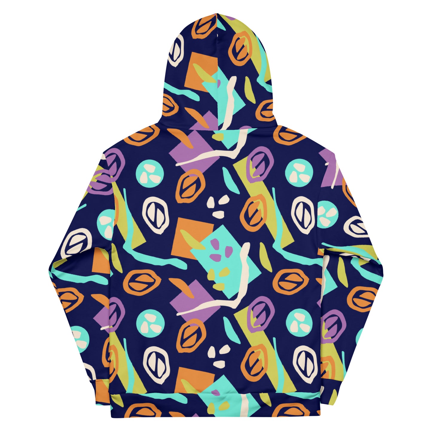 Unisex Hoodie Memphis Shapes