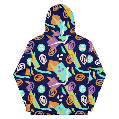 Unisex Hoodie Memphis Shapes