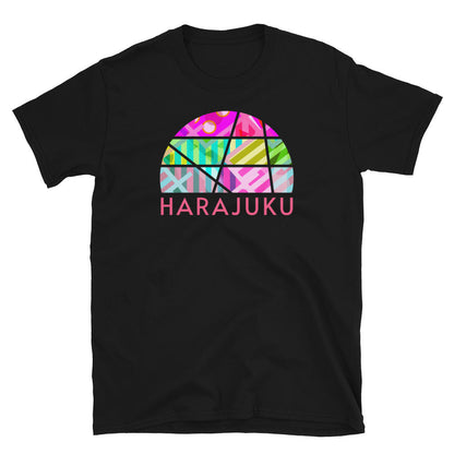 Graphic Short Sleeve T-Shirt, Harajuku