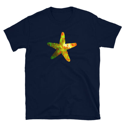 Golden Starfish Graphic T-shirt