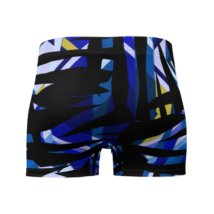 Mens Boxer Briefs | Blue Pattern | Retro 30s Style