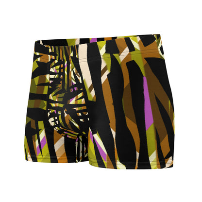 Mens Boxer Briefs | Yellow Pattern | Retro 30s Style