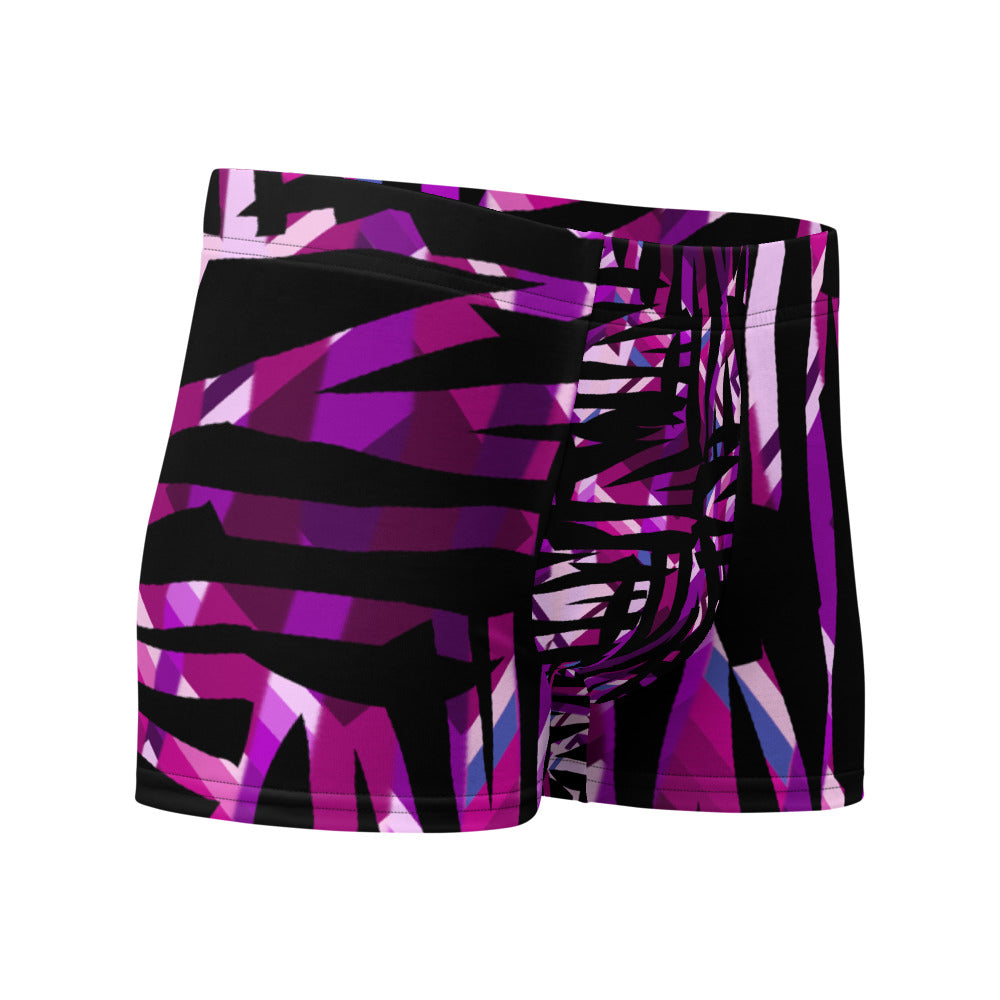 Mens Boxer Briefs | Pink Pattern | Retro 30s Style