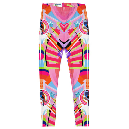 Leggings, EDC Festival Rave Pink