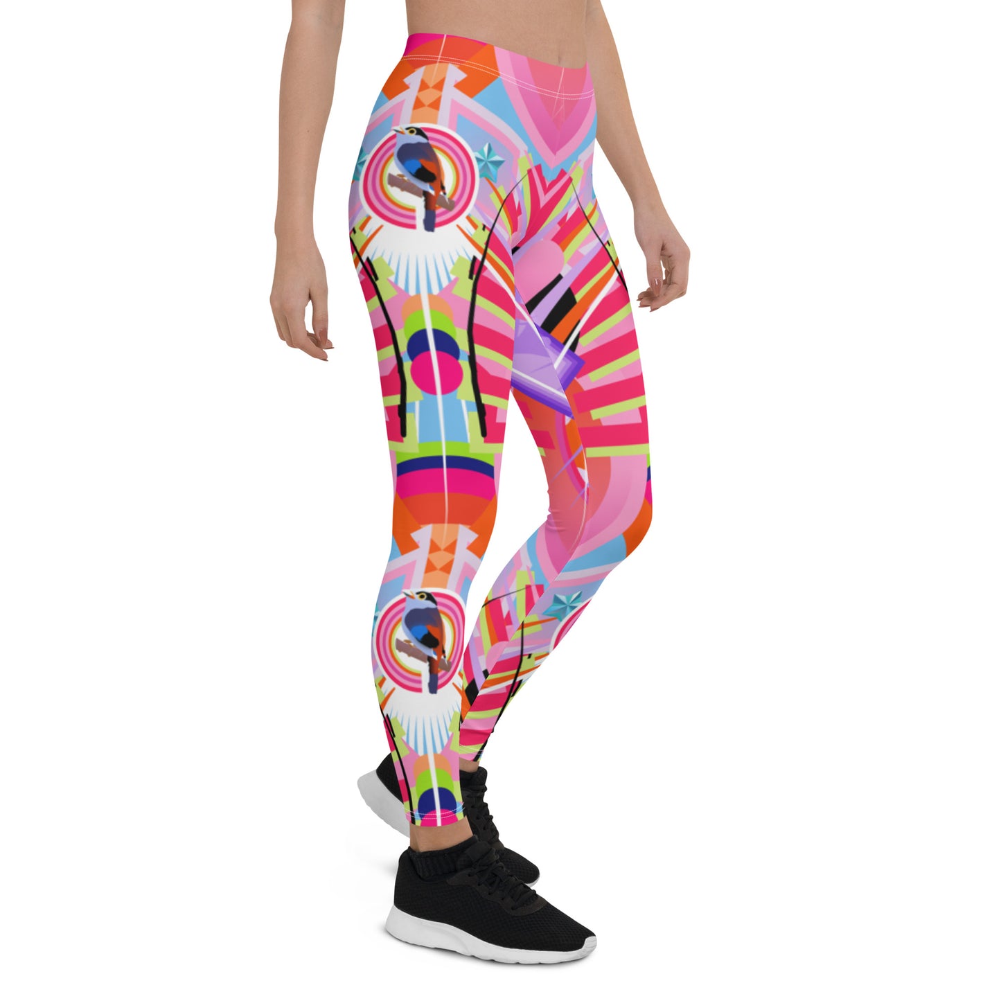 Leggings, EDC Festival Rave Pink