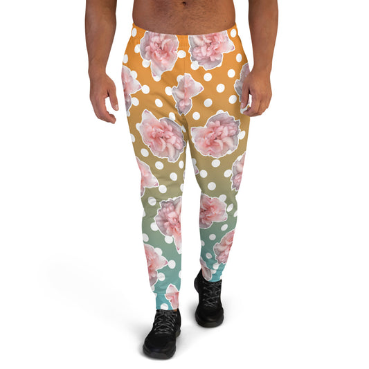 Patterned Men's Joggers | Cottagecore Memphis