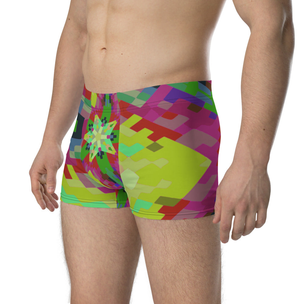 LGBT kaleidoscope male boxer briefs underwear