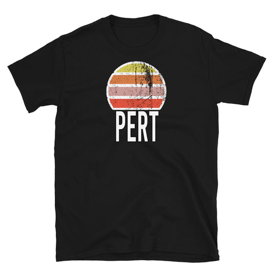 Pert Vintage Sunset Short-Sleeve Unisex T-Shirt