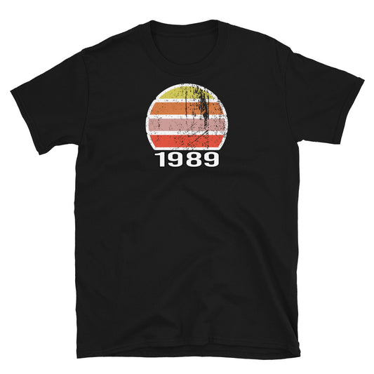 1989 Birthday Year Vintage Style Short-Sleeve Unisex T-Shirt