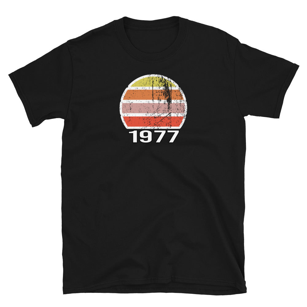 1977 Birthday Year Vintage Style Short-Sleeve Unisex T-Shirt